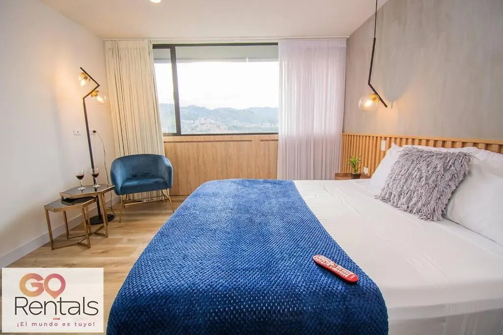 شقة Comfort Suite In El Poblado Cowork, Gym, 1118 ميديلين